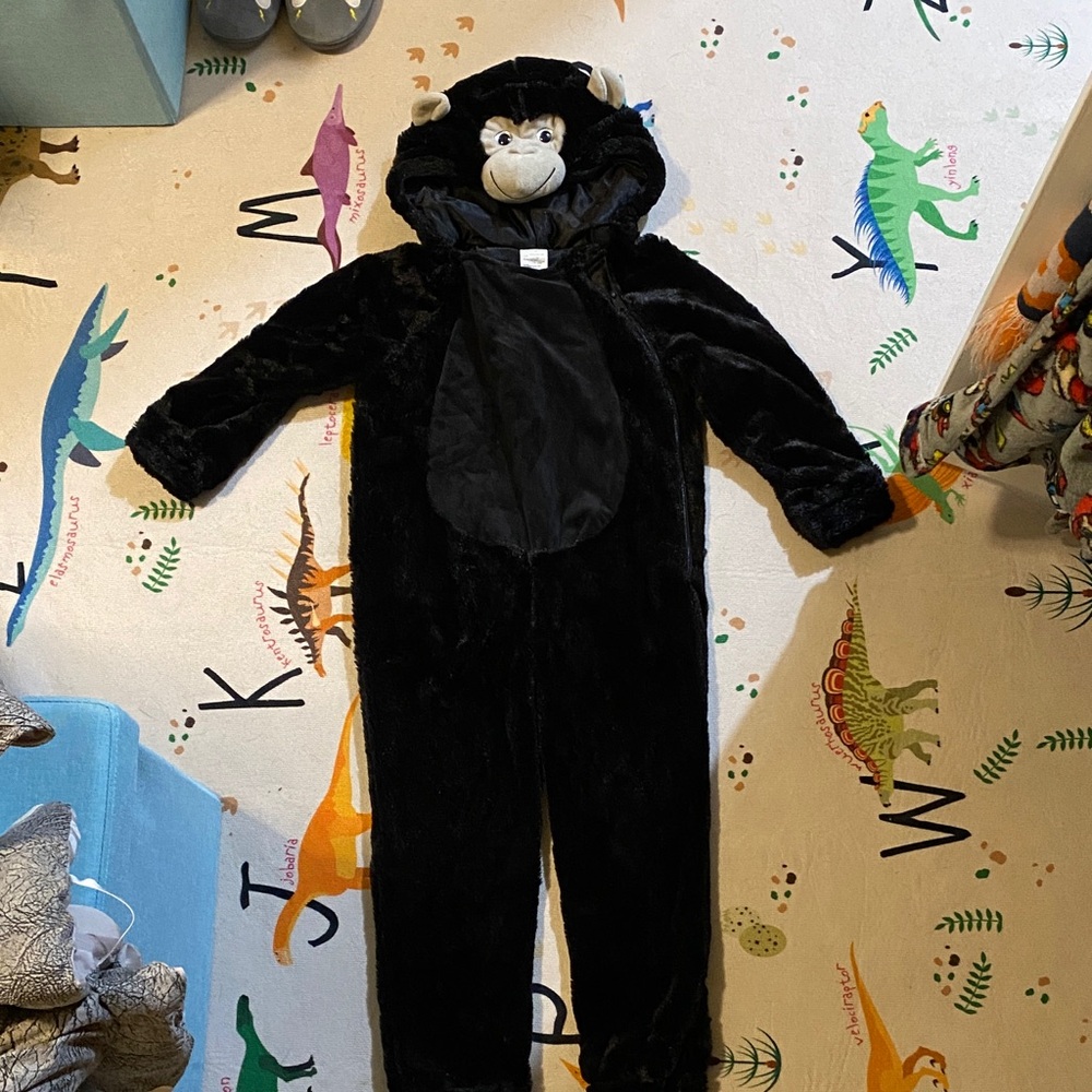 Black Gorilla Costume 4T - 5T